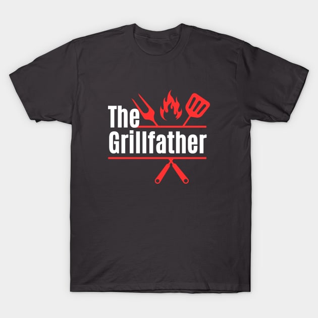 The grillfather chef design T-Shirt by artsybloke